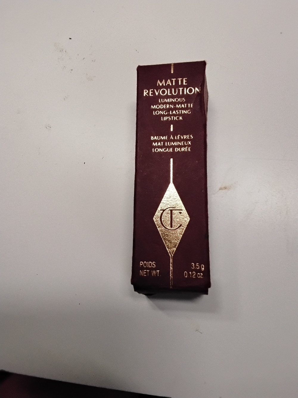 Charlotte Tilbury Matte Revolution Lipstick Box - Deep Wine